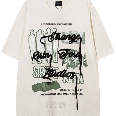 市场上装-T恤-电商T恤