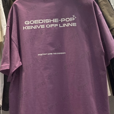 市场上装-T恤-电商T恤【实拍】