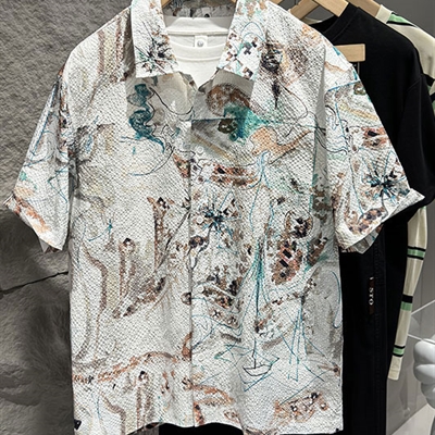 市场上装-衬衫-休闲衬衫