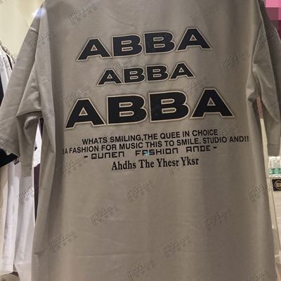 市场上装-T恤-电商T恤【实拍】