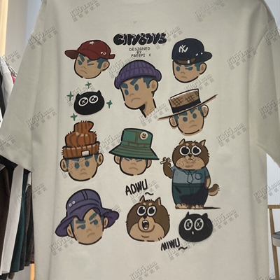 市场上装-T恤-休闲T恤【实拍】