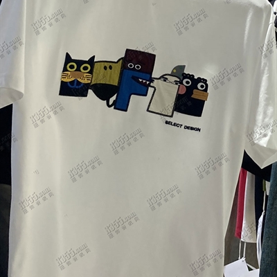 市场上装-T恤-休闲T恤【实拍】