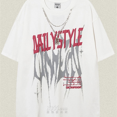 市场上装-T恤-电商T恤