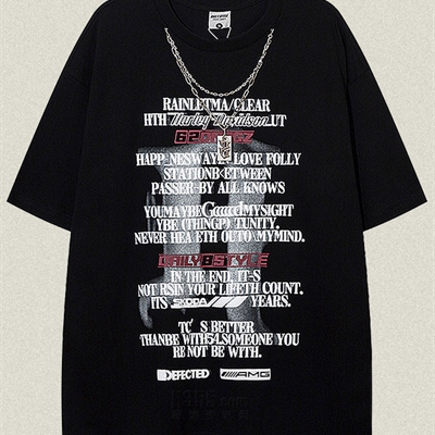 市场上装-T恤-电商T恤