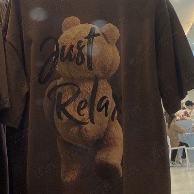 市场上装-T恤-电商T恤【实拍】