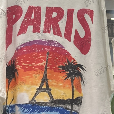 市场上装-T恤-电商T恤【实拍】