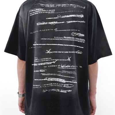 市场上装-T恤-电商T恤