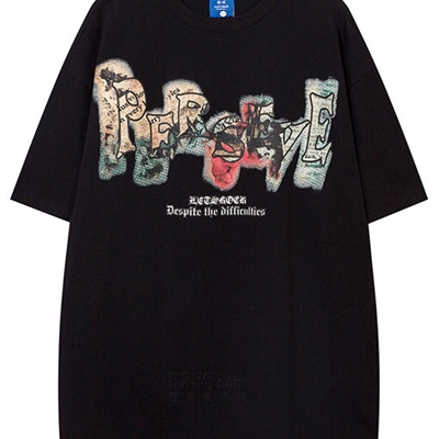 市场上装-T恤-电商T恤