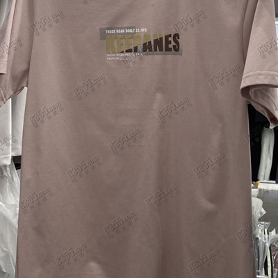 市场上装-T恤-休闲T恤【实拍】