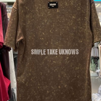 市场上装-T恤-休闲T恤【实拍】