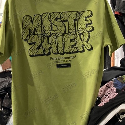 市场上装-T恤-休闲T恤【实拍】