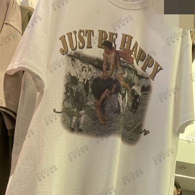 市场上装-T恤-电商T恤【实拍】