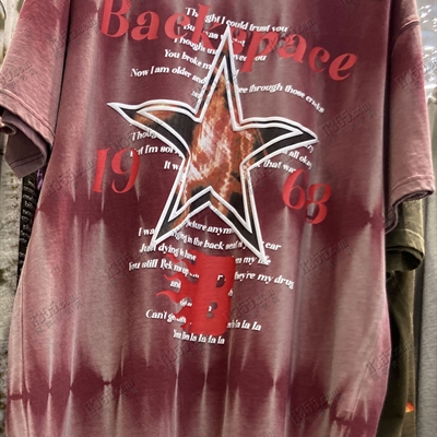 市场上装-T恤-电商T恤【实拍】