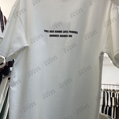 市场上装-T恤-休闲T恤【实拍】