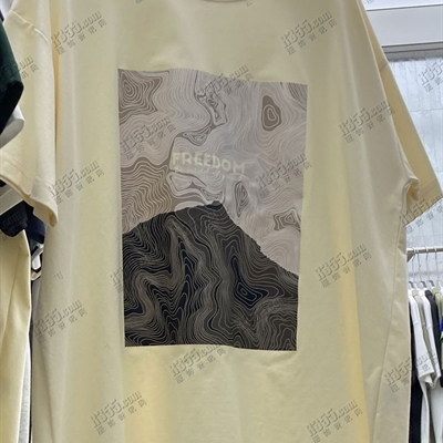 市场上装-T恤-休闲T恤【实拍】