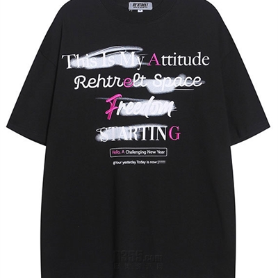 市场上装-T恤-电商T恤