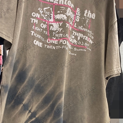 市场上装-T恤-电商T恤【实拍】