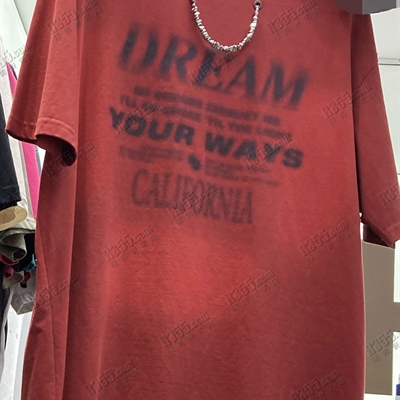 市场上装-T恤-电商T恤【实拍】