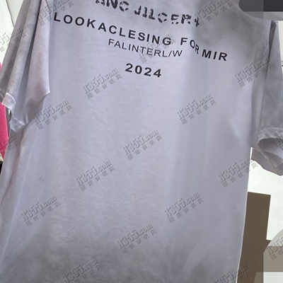 市场上装-T恤-电商T恤【实拍】