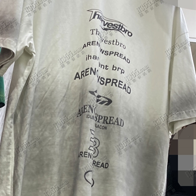 市场上装-T恤-电商T恤【实拍】