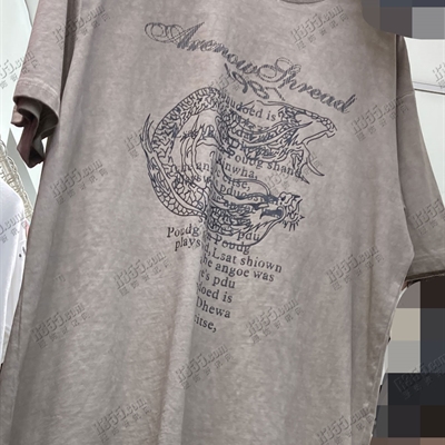 市场上装-T恤-电商T恤【实拍】