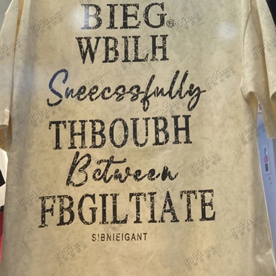 市场上装-T恤-休闲T恤【实拍】