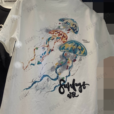 市场上装-T恤-休闲T恤【实拍】