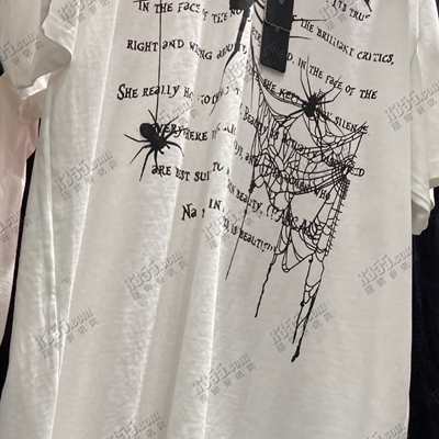 市场上装-T恤-电商T恤【实拍】