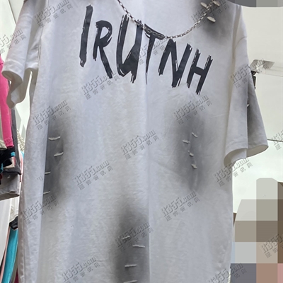 市场上装-T恤-电商T恤【实拍】