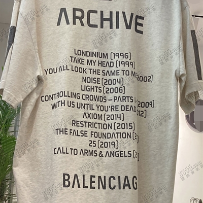 市场上装-T恤-电商T恤【实拍】