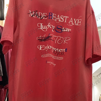 市场上装-T恤-电商T恤【实拍】