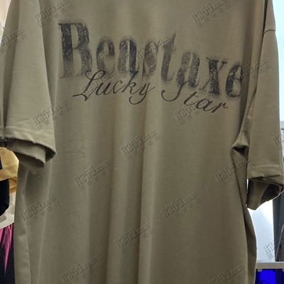 市场上装-T恤-电商T恤【实拍】