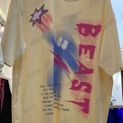 市场上装-T恤-电商T恤【实拍】