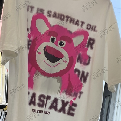 市场上装-T恤-电商T恤【实拍】