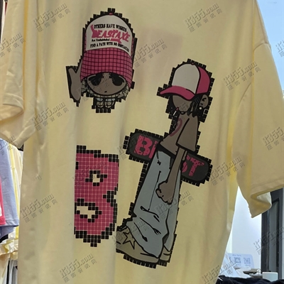 市场上装-T恤-电商T恤【实拍】