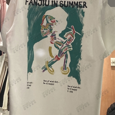 市场上装-T恤-休闲T恤【实拍】