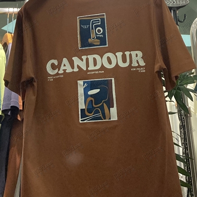 市场上装-T恤-休闲T恤【实拍】