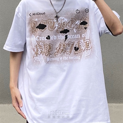 市场上装-T恤-电商T恤