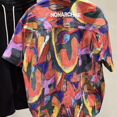 市场上装-衬衫-休闲衬衫