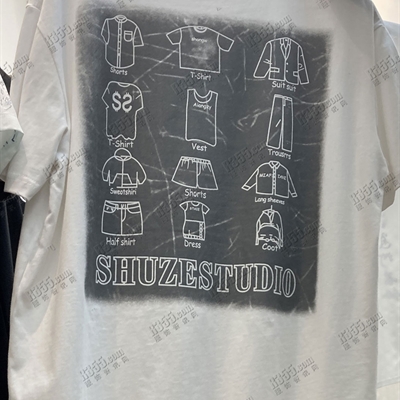 市场上装-T恤-休闲T恤【实拍】