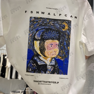 市场上装-T恤-休闲T恤【实拍】