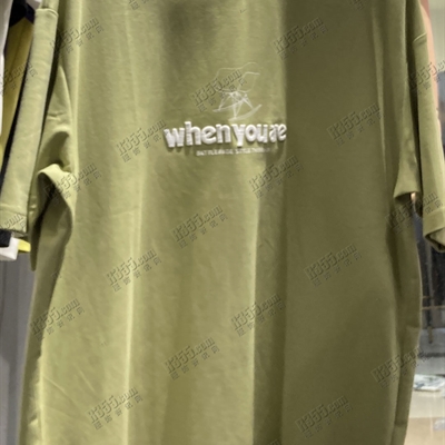 市场上装-T恤-休闲T恤【实拍】