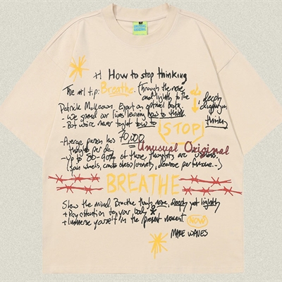 市场上装-T恤-电商T恤