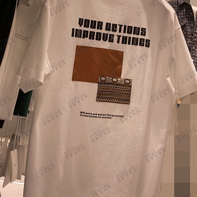 市场上装-T恤-休闲T恤【实拍】