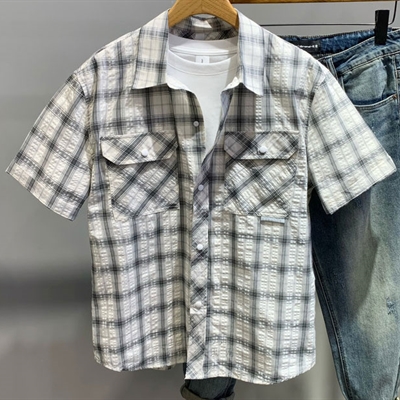 市场上装-衬衫-休闲衬衫