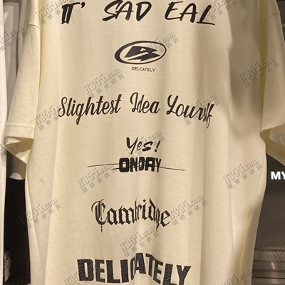 市场上装-T恤-休闲T恤【实拍】