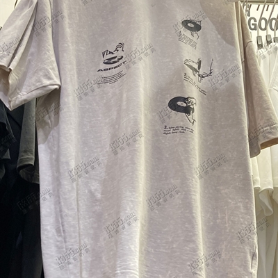 市场上装-T恤-电商T恤【实拍】