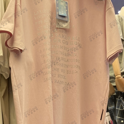 市场上装-T恤-电商T恤【实拍】