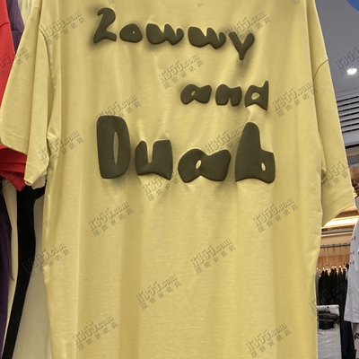 市场上装-T恤-电商T恤【实拍】