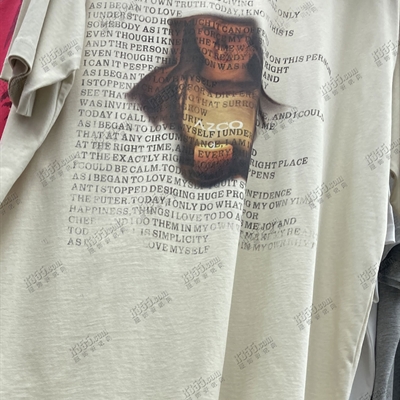 市场上装-T恤-电商T恤【实拍】